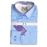 12 Piece-Next Plain Office Modern Men Shirt - Image 5