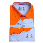 Next Long Sleeved Excellence for the Modern Man Shirt Orange