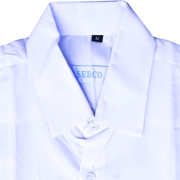 1 Piece SEBCO School Uniform Classic Shirt-White